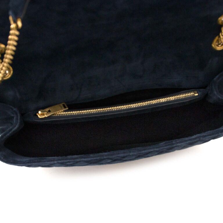 Ysl large quilted shoulder bag new arrivals