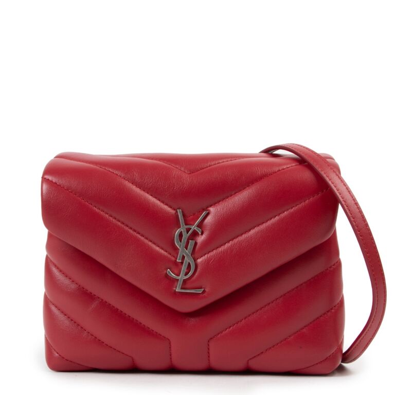 Saint laurent hotsell red crossbody