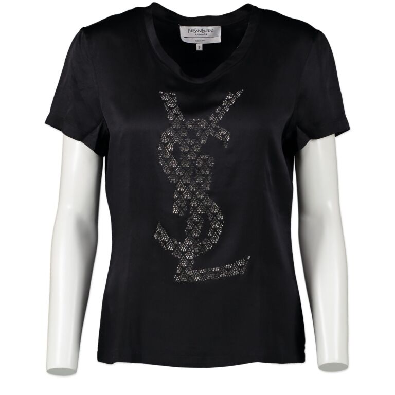 Yves saint laurent clearance black t shirt
