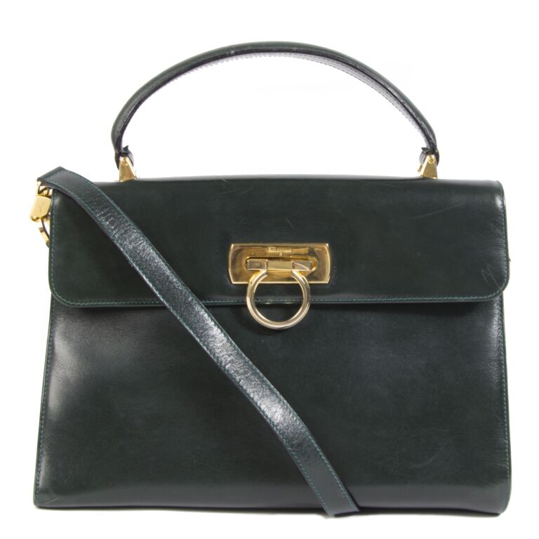 Gancini top handle bag clearance
