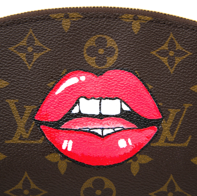 Louis Vuitton Hand Painted Pochette Cosmétique ○ Labellov ○ Buy and Sell  Authentic Luxury