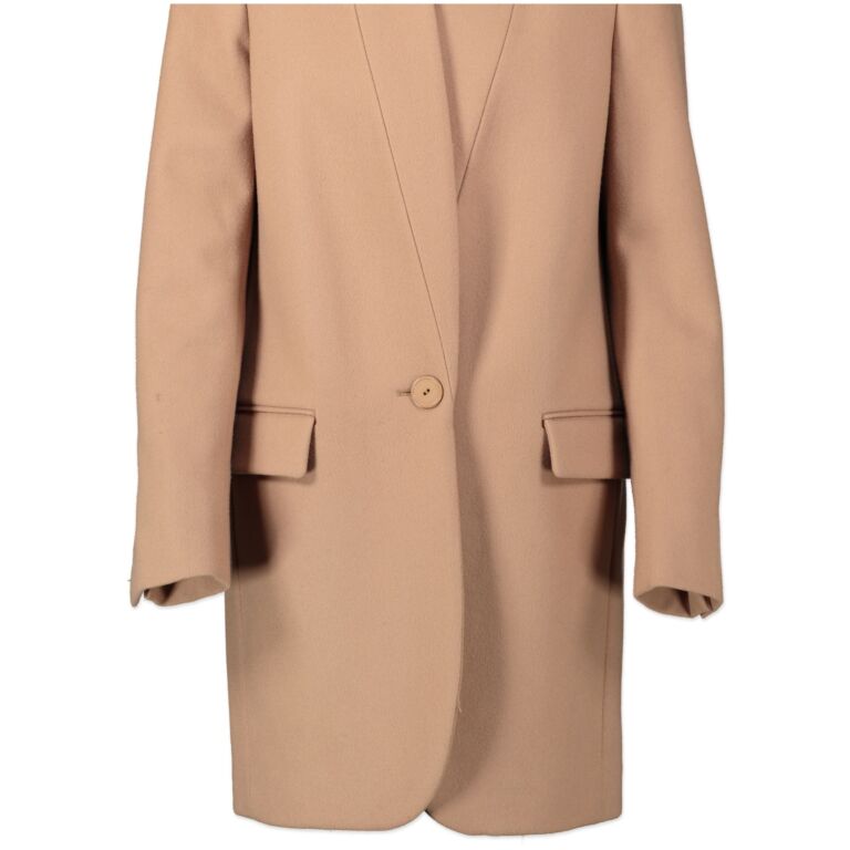 Stella McCartney Camel Coat Size 38 Labellov Buy and Sell Authentic Luxury