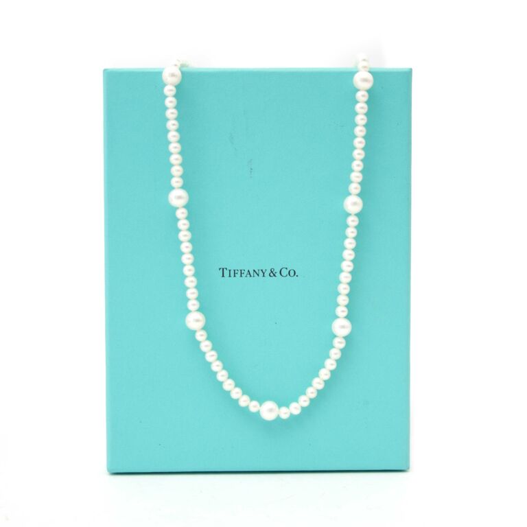 tiffany pearl necklace