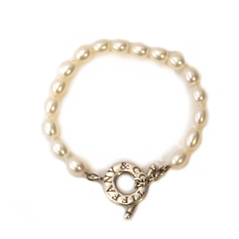 Tiffany Co Pearl Bracelet Labellov Buy and Sell Authentic Luxury