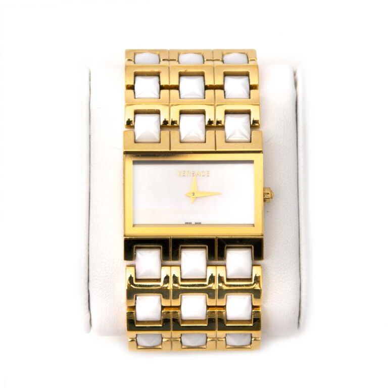 Versace Cleopatra Mother Of Pearl Dial Watch Labellov Buy and Sell ...