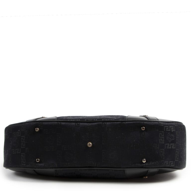 Cloth handbag Versace Black in Cloth - 33842579