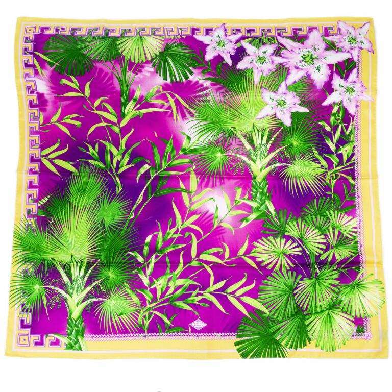 Versace jungle hot sale print scarf