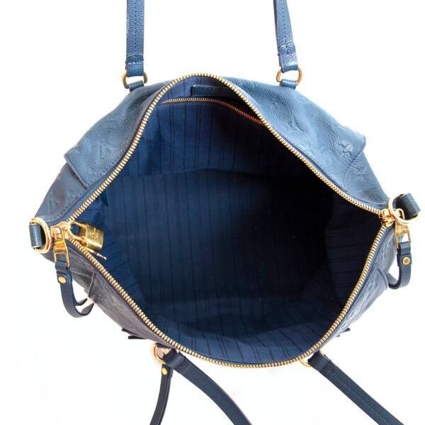 Louis Vuitton Lumineuse Pm Bleu Infini 2way 2lz0810 Blue Monogram Empreinte  Leather Shoulder Bag, Louis Vuitton