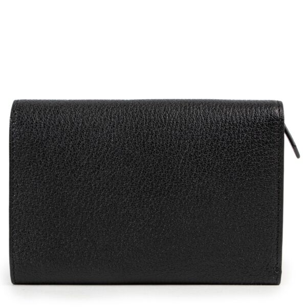 Delvaux Black Wallet