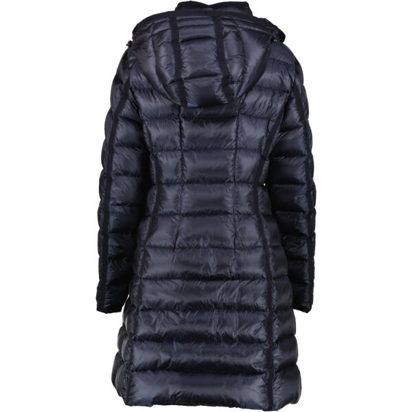 Moncler Hermine Blue Down Long Coat - Size 4