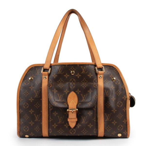 Louis Vuitton Monogram Sac Baxter PM Dog Carrier Bag
