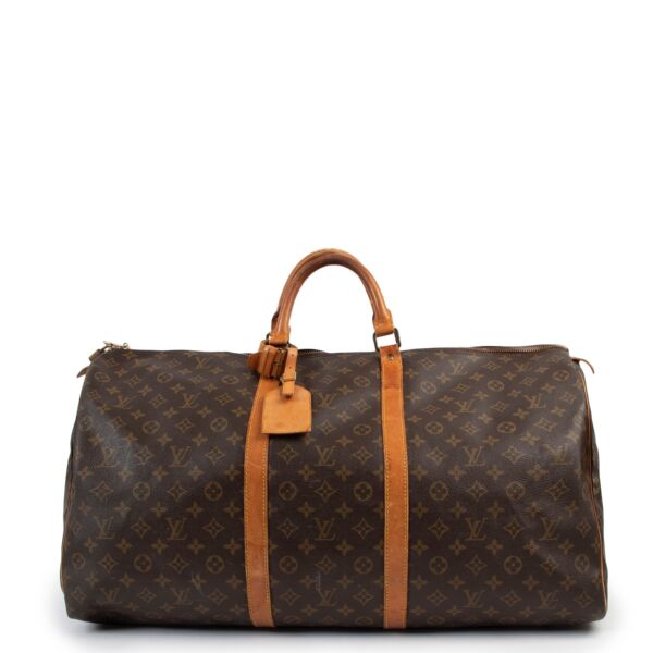Louis Vuitton Keepall 60 Monogram Canvas Travel Bag