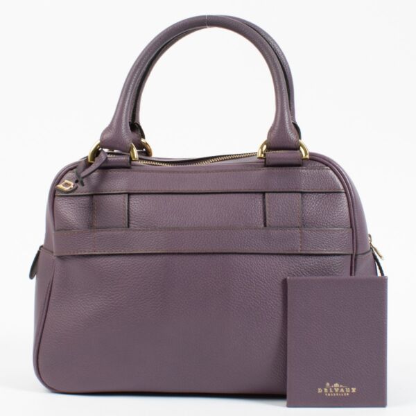 Delvaux Purple Parole Bag