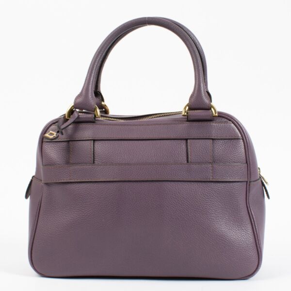 Delvaux Purple Parole Bag