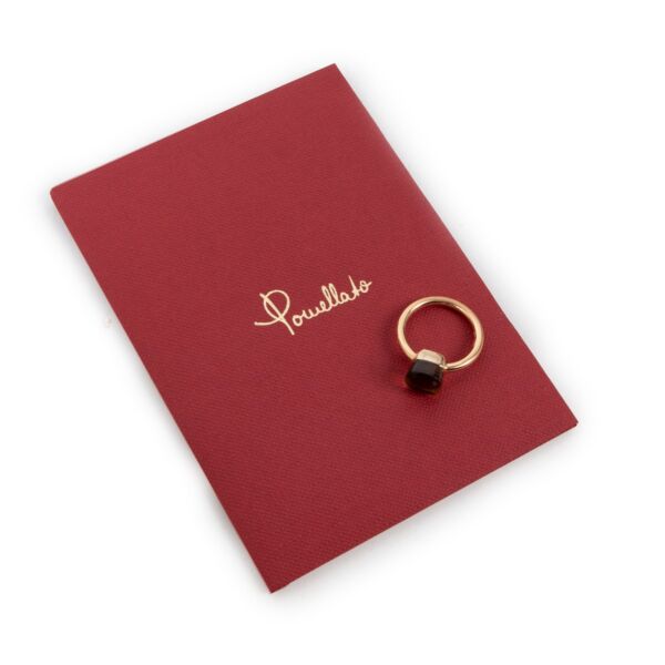 Pomellato Nudo Petit Mahaiza Quartz Rose Gold Ring - Size 51