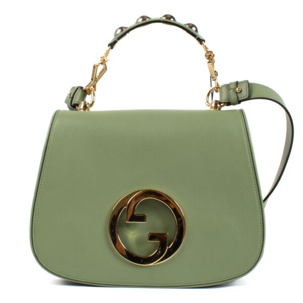 shop 100% authentic second hand Gucci Green Medium Blondie Bag on Labellov.com