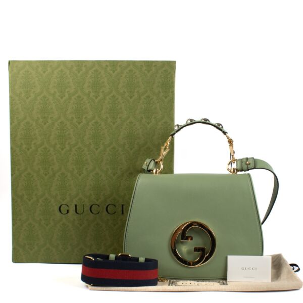 Gucci Green Medium Blondie Bag