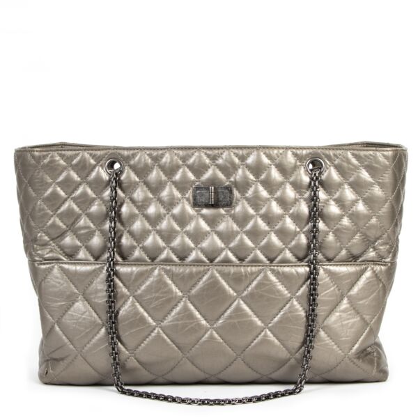 Chanel Metallic 2.55 Shopper
