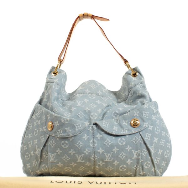 Louis Vuitton Daily GM Denim Hobo Bag
