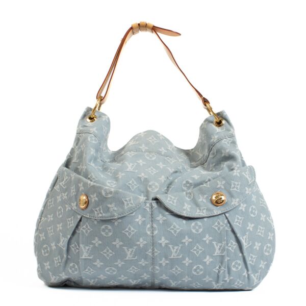 shop 100% authentic second hand Louis Vuitton Daily GM Denim Hobo Bag on Labellov.com