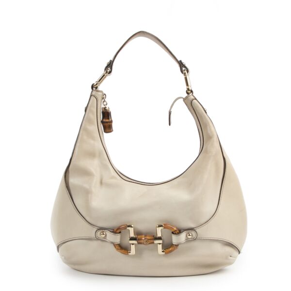 Authentieke tweedehands Gucci handtas vintage webshop LabelLOV designer luxe veilig online winkelen Antwerpen België mode fashion