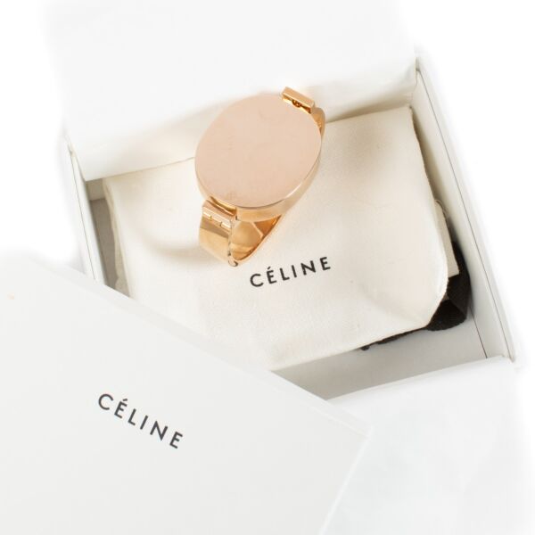 Celine Gold Disc Bracelet