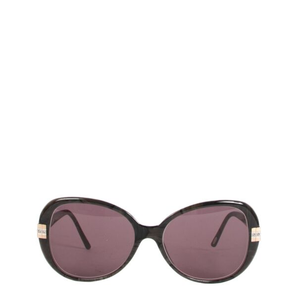 Chopard Sch 110S Grey Crystal Sunglasses
