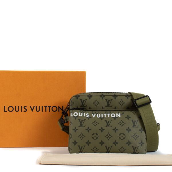 Louis Vuitton Green Monogram Trio Messenger Bag