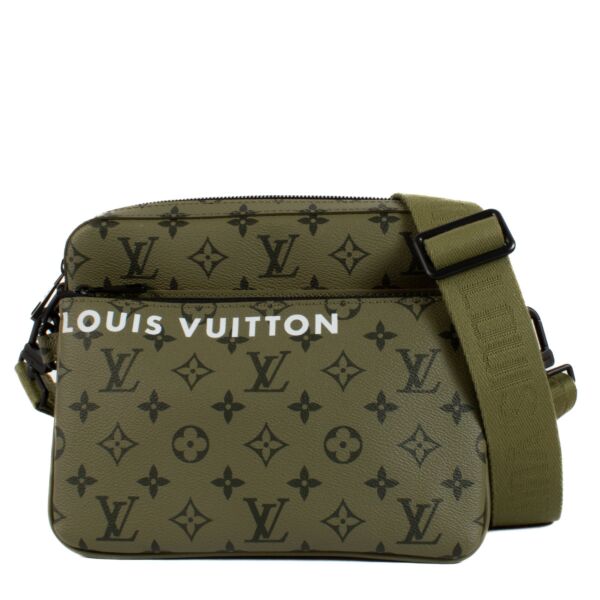 Louis Vuitton Green Monogram Trio Messenger Bag