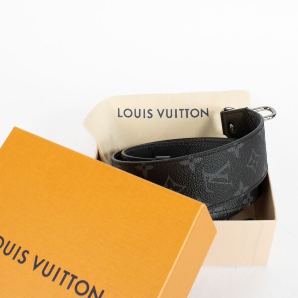 Louis Vuitton Reversible Monogram Eclipse Strap