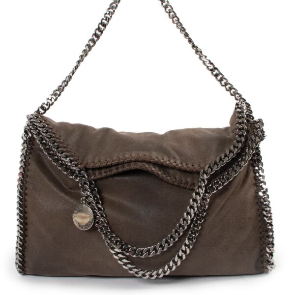 Shop safe online at Labellov in Antwerp this 100% authentic second hand Stella McCartney Brown Falabella Shoulder Bag