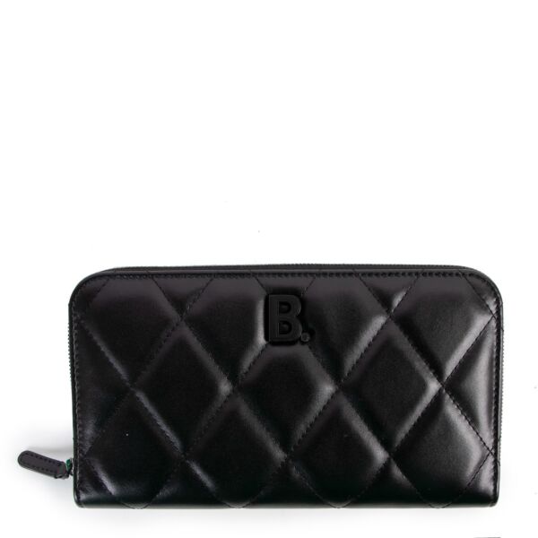 Balenciaga Touch Quilted Long Wallet