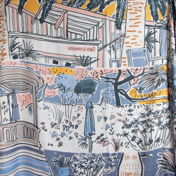 Hermès Rayures D'été Cashmere Shawl