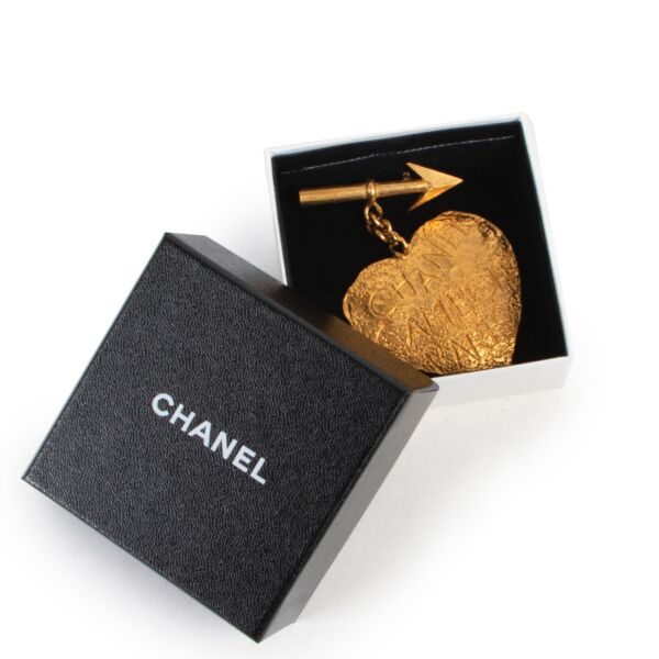Chanel Gold Cambon Paris Brooch