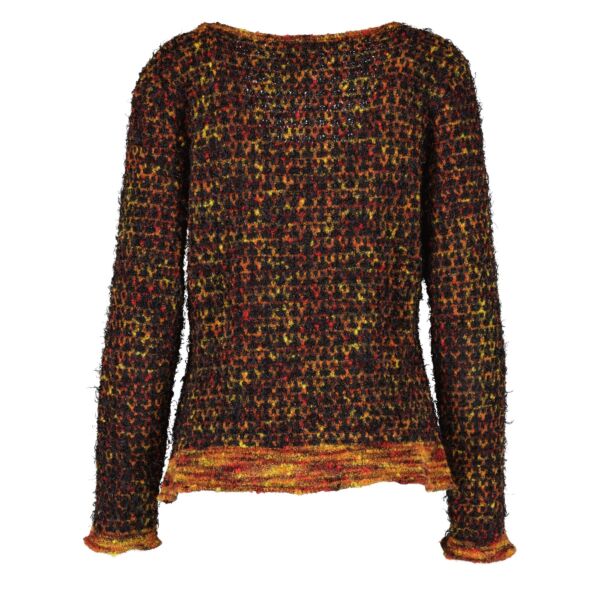 Chanel Multicolor V-Neck