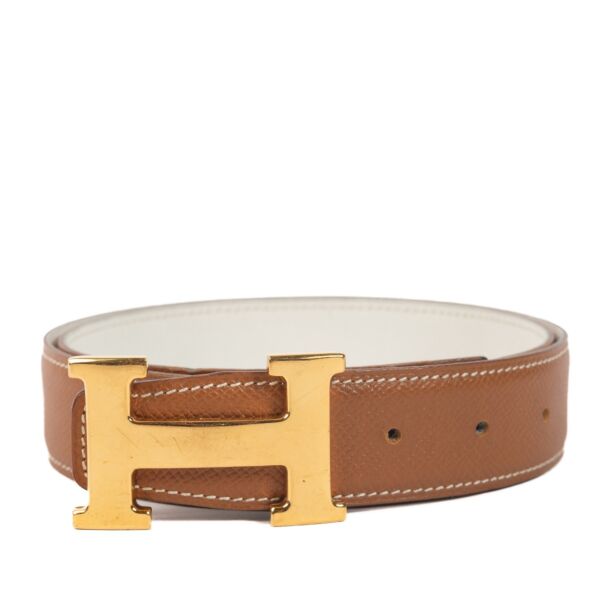 Shop 100% authentic second-hand Hermès Multicolor Constance Belt on Labellov.com