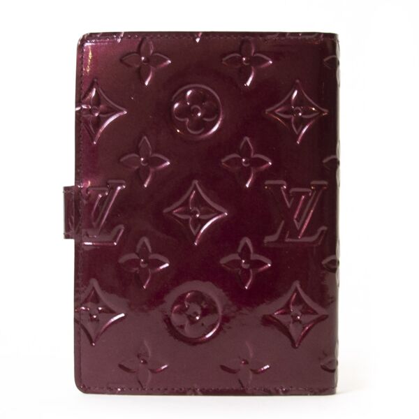 Louis Vuitton Amarante Vernis Agenda PM 