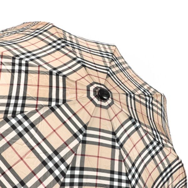 Burberry London Vintage Check Folding Umbrella