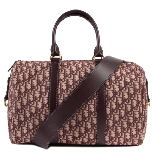 Dior Monogram Oblique Travel Bag + Strap 