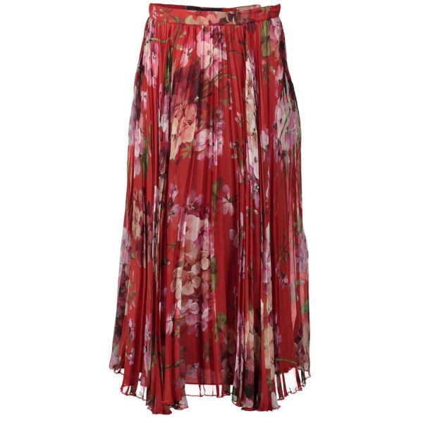 Gucci Floral Silk Skirt - size IT 42 at the right price online safe and secure at LabelLOV Antwerp