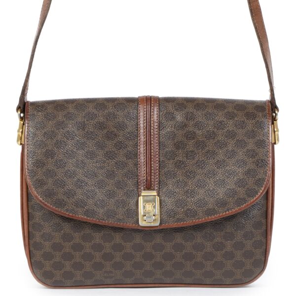Authentieke tweedehands Celine Monogram Crossbody Bag aan de juiste prijs online in alle veiligheid bij LabelLOV luxe merken Antwerpen België