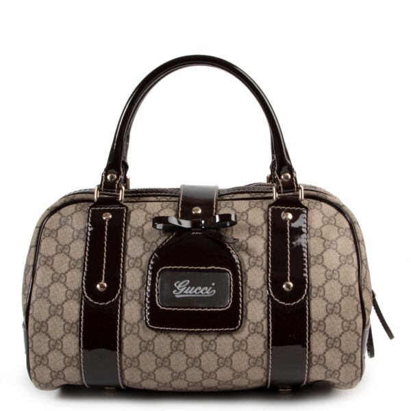 Gucci Monogram Guccissima Leather Top Handle 