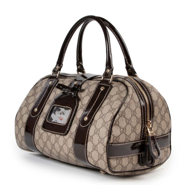 Gucci Monogram Guccissima Leather Top Handle 