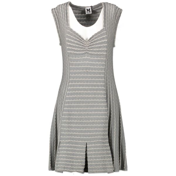 Authentic secondhand M Missoni Wave Knit Sleeveless Dress - Size 44 designer clothing designer brands fashion luxury vintage webshop 