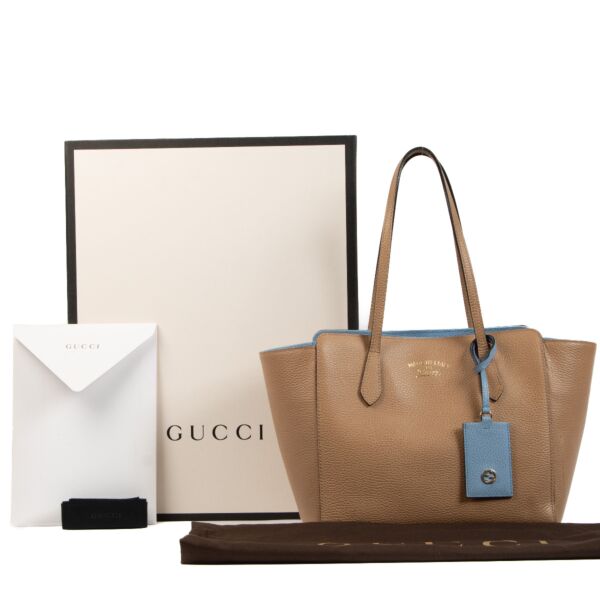 Gucci Beige Swing Shoulder Bag
