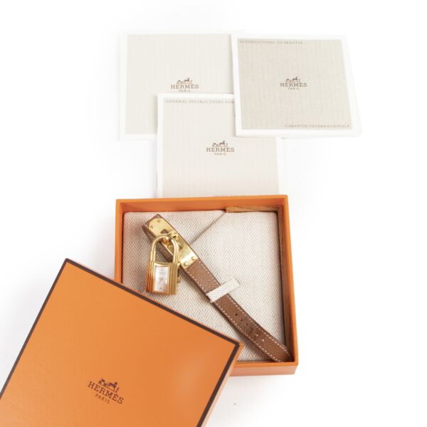 Hermès Kelly Gold Plated Watch