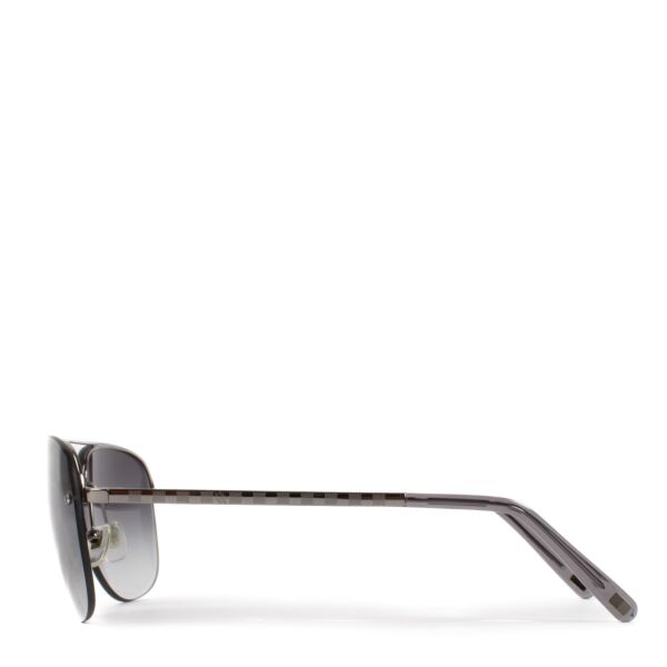 Louis Vuitton Damier Socoa Aviator Sunglasses