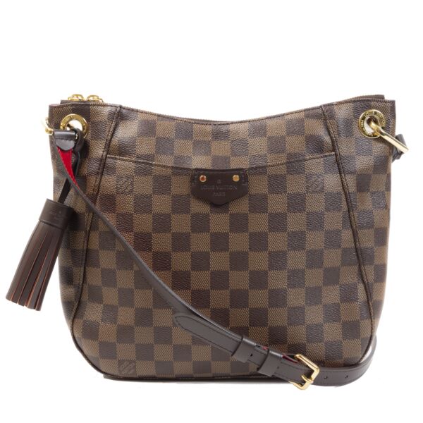 Louis Vuitton Damier Ebene South Bank Besace Bag as new secondhand luxury 