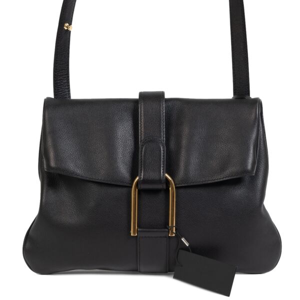  Delvaux Black Givry Crossbody Bag