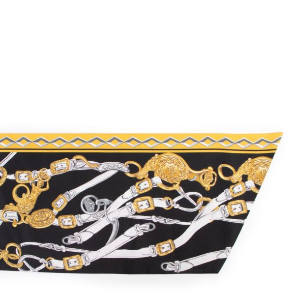 Hermès Multicolour Maxi-Twilly Cut Silk Scarf